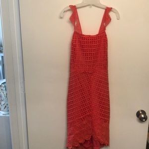 Lush Salmon Dress